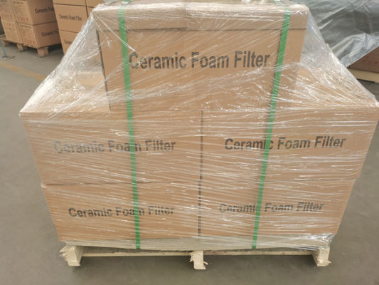 30 mm Industrieguss Keramik Schaumfilter für Investitionsguss Toleranz 0,01 mm