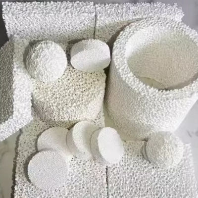 ISO9001-zertifizierte kundenspezifische Designs Keramik Schaumfilter für das Gießen Feuerdicht Filter