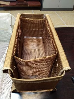 Anpassen Sie die Dicke Trommel Filter Mesh Stoff Flüssigkeitsfilter Guss Aluminium Filterbildschirm