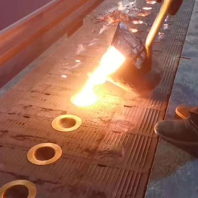 Diamant-Loch-Form Hochsilikon-Eisen-/Aluminium-Glasfaserfilter Mesh Gießstrahler