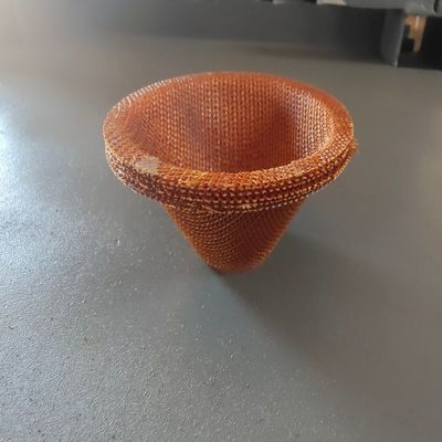 0.2KG 1-1.5mm Filterscheibe für feuerfeste Faserfilternetz Stahlnetzkappe