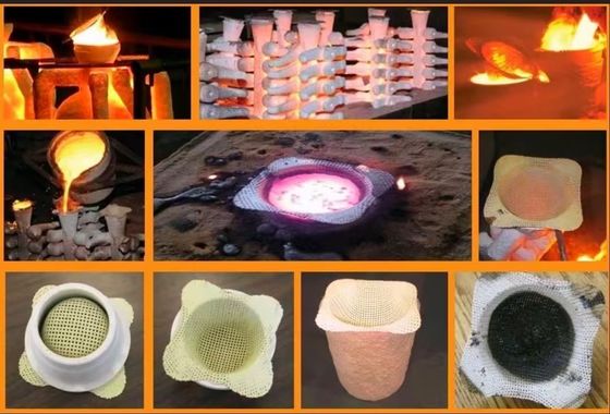 Glasfasernetz-Gießspülmaschine für die individuelle Größe Flüssigkeitsfilterkappe 0,35-0,5 mm