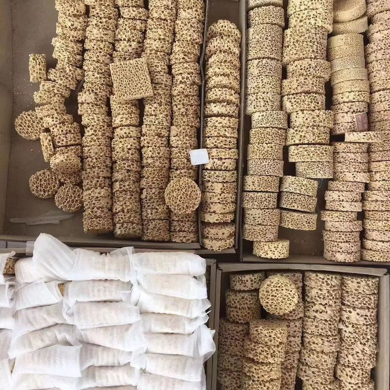 30 mm Poröse Filterplatte aus Keramikfoam aus Aluminiumoxid zur Filtration von Gießwerk
