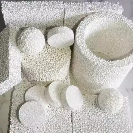 ISO9001-zertifizierte kundenspezifische Designs Keramik Schaumfilter für das Gießen Feuerdicht Filter