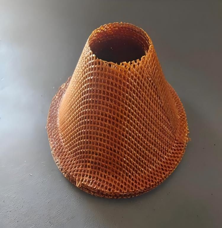 0.2KG 1-1.5mm Filterscheibe für feuerfeste Faserfilternetz Stahlnetzkappe